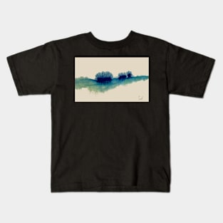 Blue Trees Kids T-Shirt